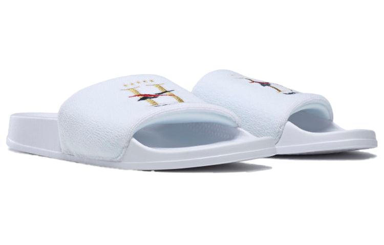 Reebok Classic Slide Golden Logo White FY3078