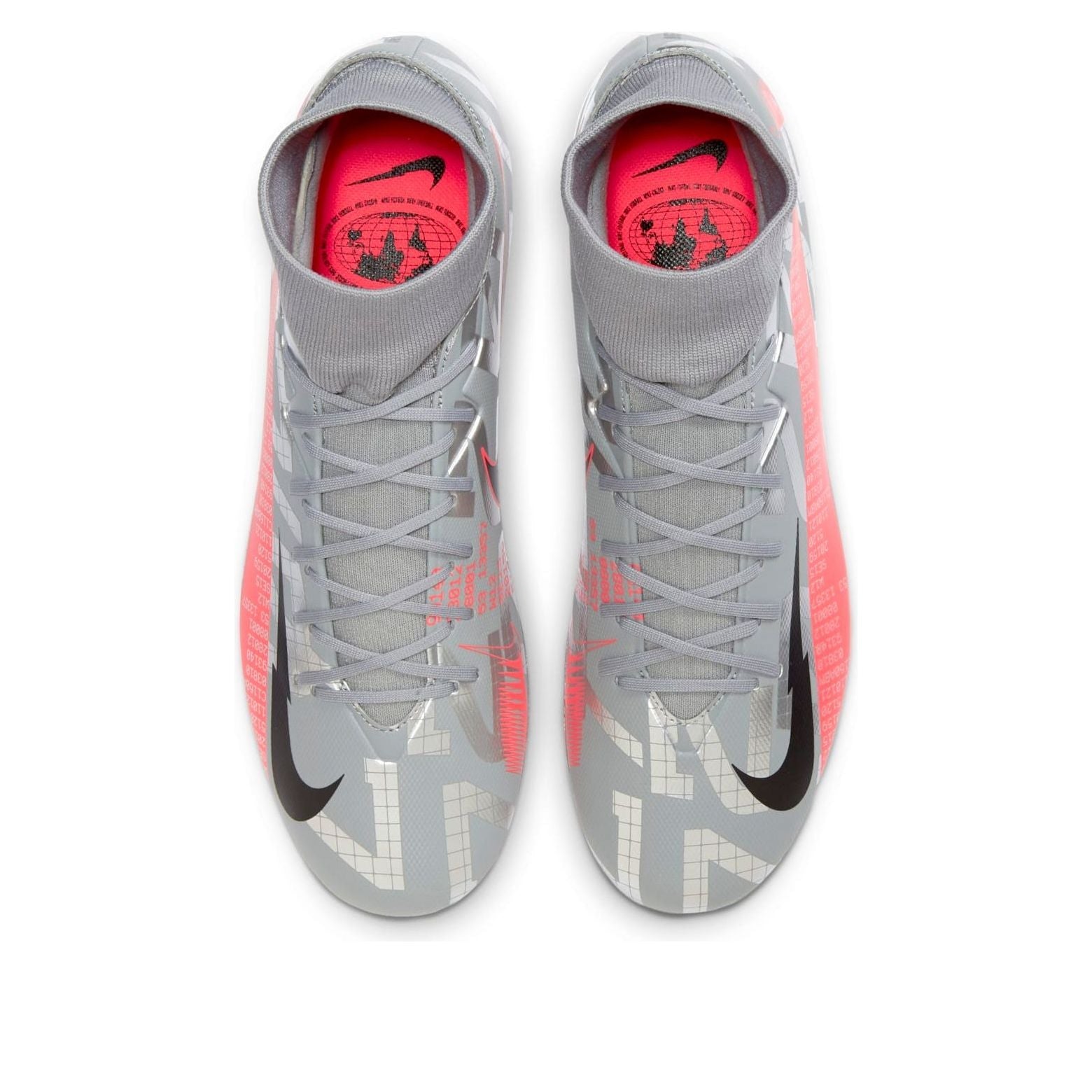 Nike Mercurial Superfly 7 AG Artificial Grass 'Gray Silver Pink' BQ5424-906
