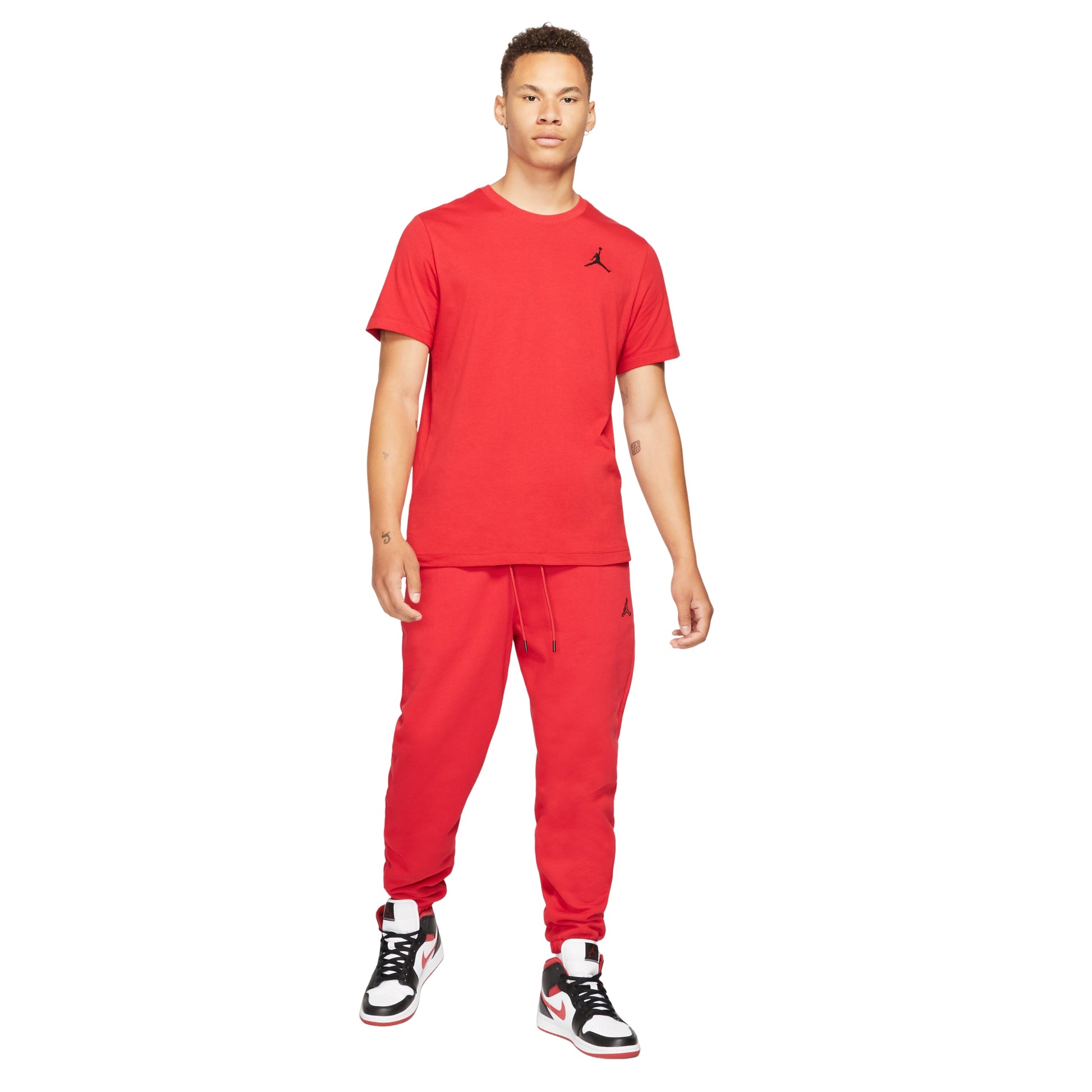 Air Jordan Jumpman Short-Sleeve T-Shirt 'Gym Red Black' DC7485-687