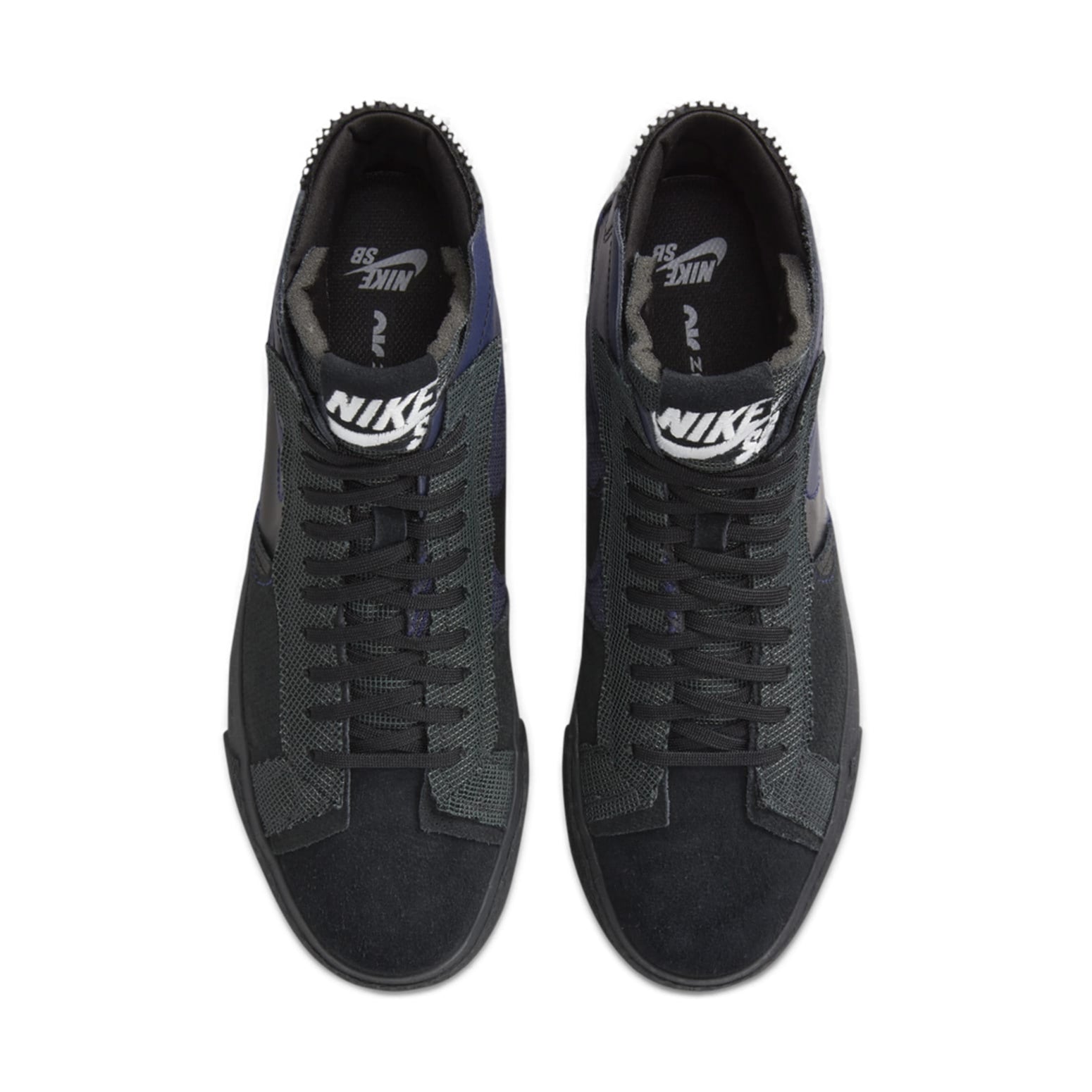Nike SB Blazer Mid Premium 'Black/Navy' FD5113-400