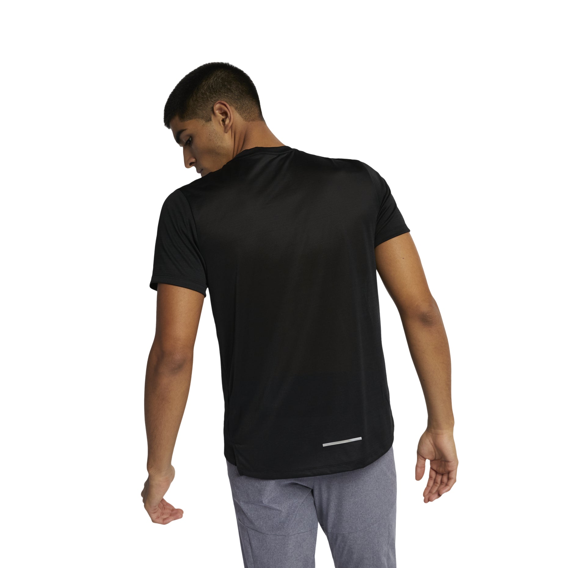 Nike Athleisure Casual Sports Round Neck Short Sleeve Black AJ7566-010
