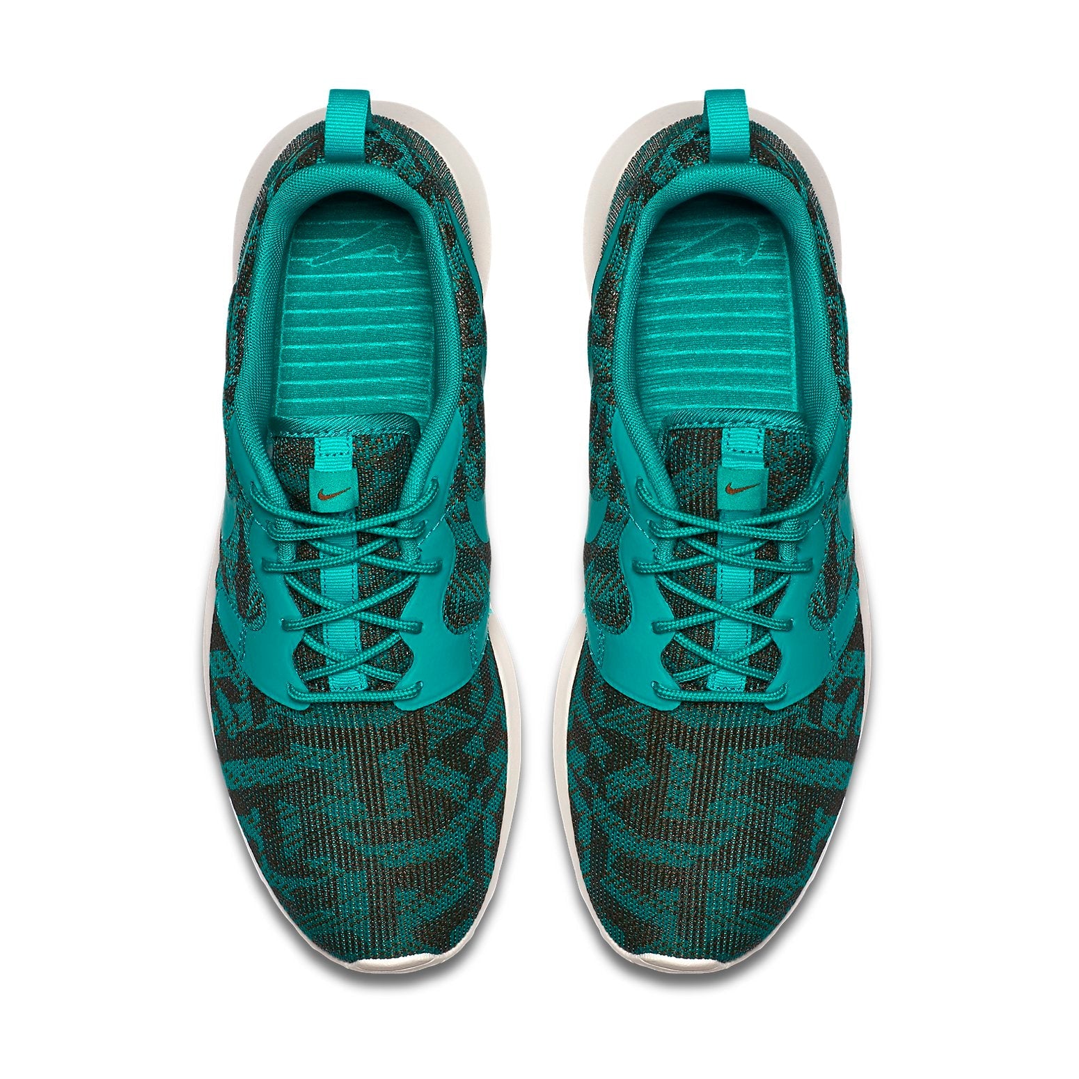 (WMNS) Nike Roshe Low-Top Green/Black 705217-301