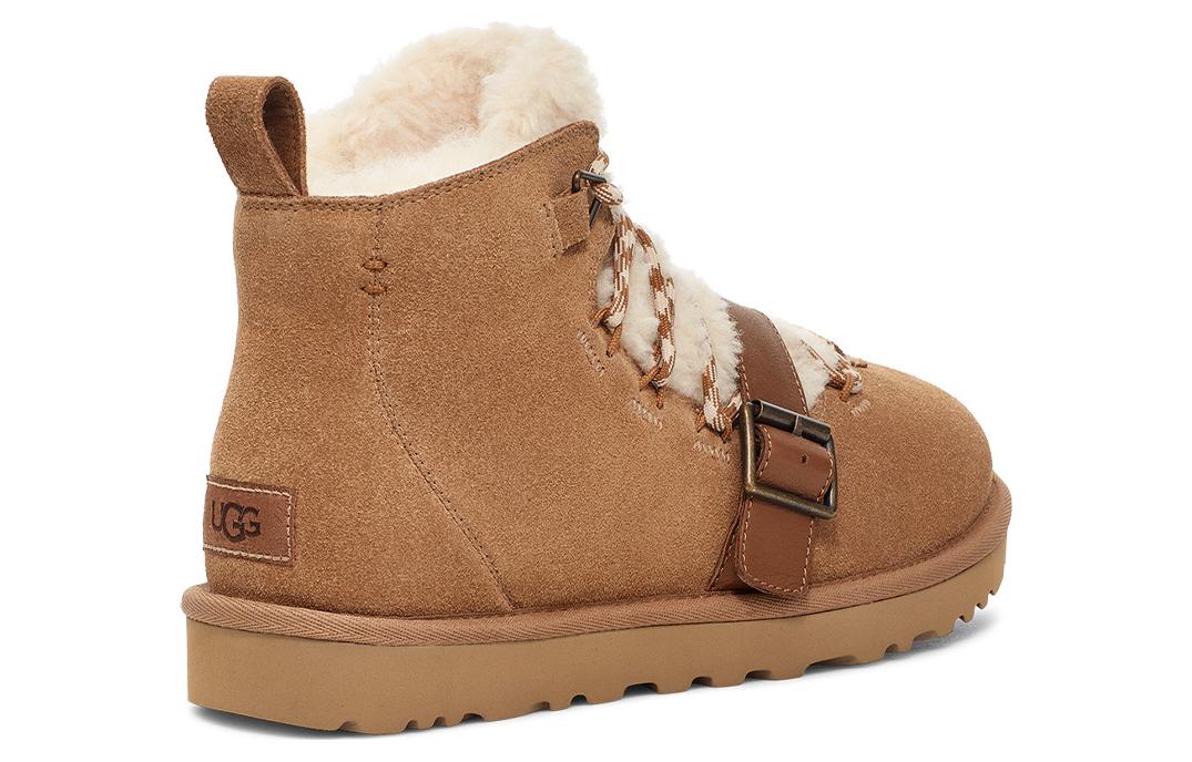 (WMNS) UGG Dune Mini Shearling Boot 'Chestnut' 1153510-CHE