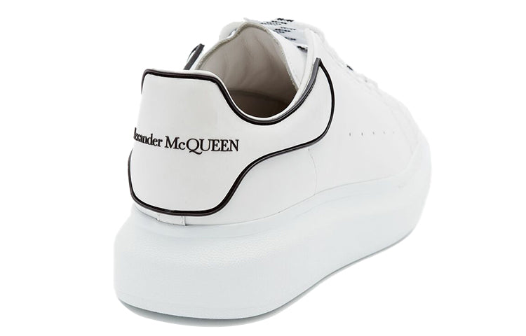 Alexander McQueen Oversized Sneaker 'White Black Trim' 625156WHXMT9074