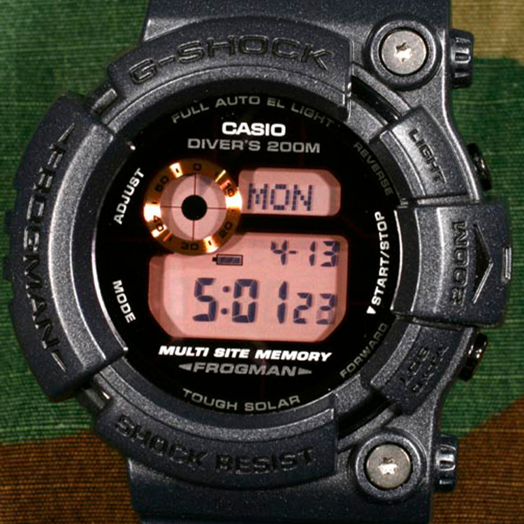 CASIO G-Shock Frogman 'Black' GW-200MS-1JF