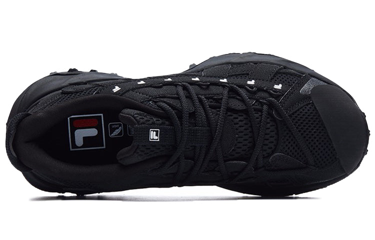 (WMNS) Fila Fusion 'Triple Black' T12W135203FBK