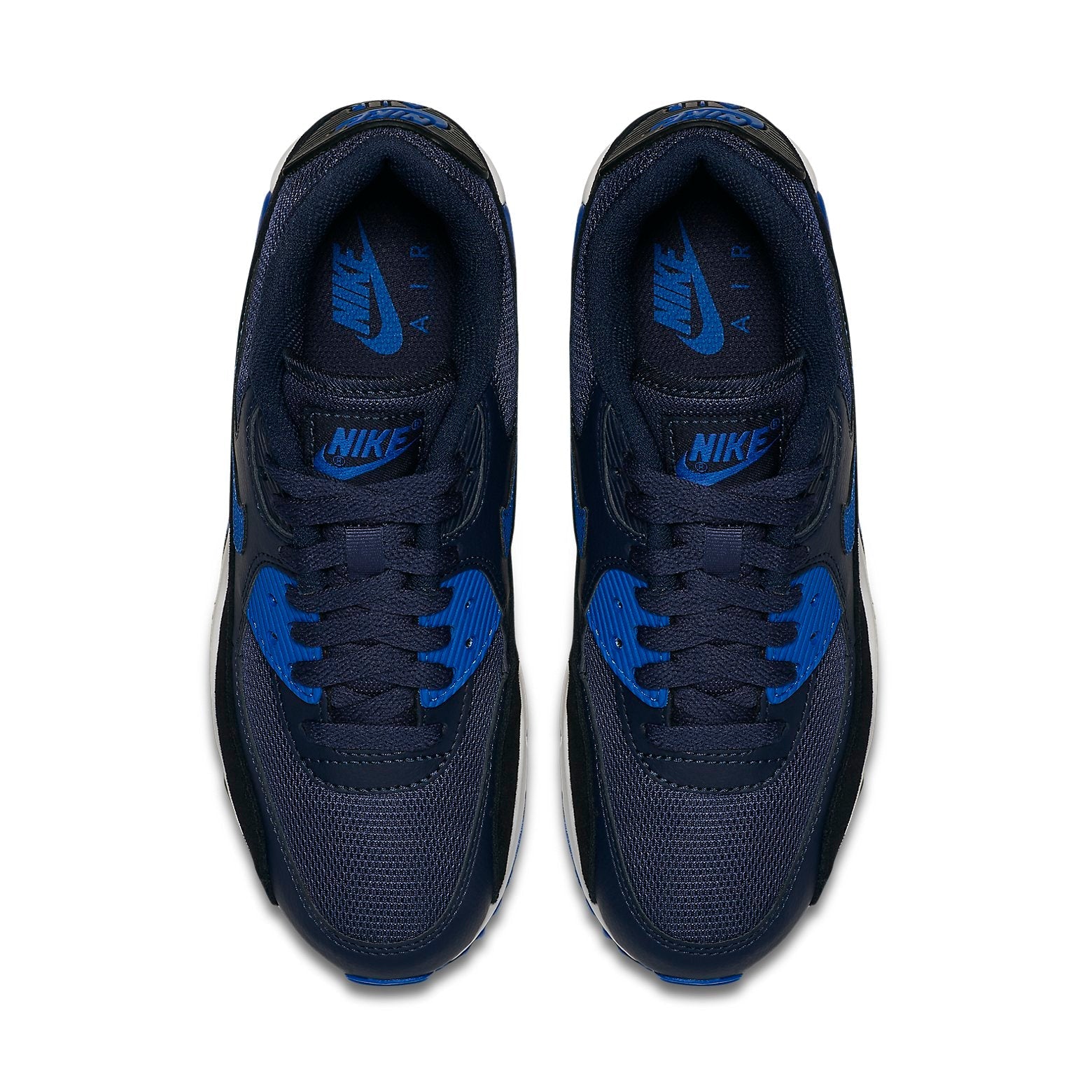 (WMNS) Nike Air Max 90 'Black Blue' 616730-401