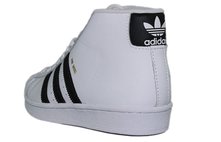 (GS) adidas Pro Model Mid J 'White Black' S85962