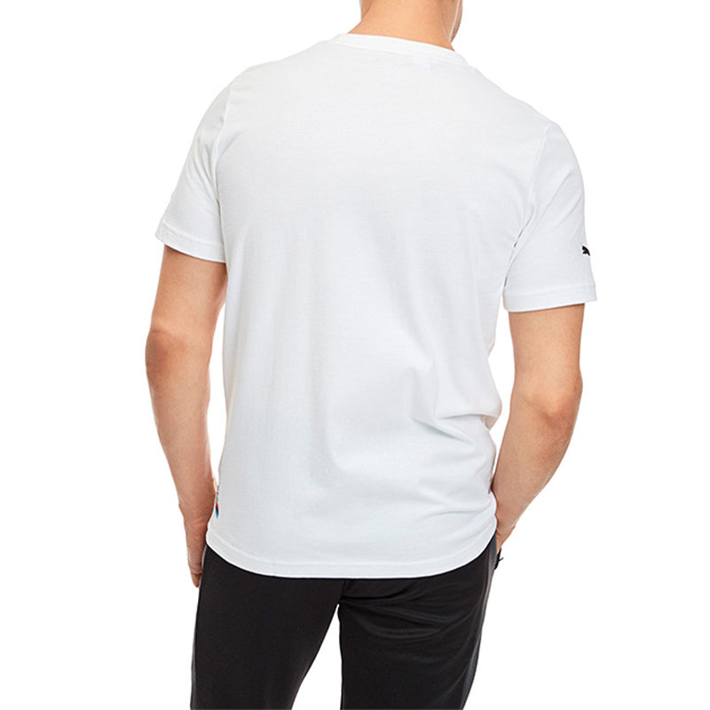 PUMA BMW Motorsport Round Neck Short Sleeve White 577792-02