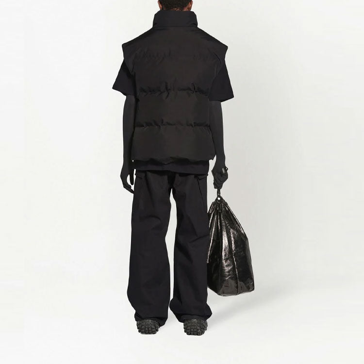 Balenciaga Swing Puffer Gilet 'Black' 720167TNO321000