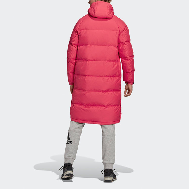 adidas Stay Warm Sports hooded down Jacket Red GK0663