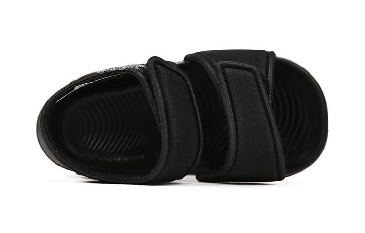 (TD) adidas Altaswim Soft Sole Cozy Open Toe Sports Black Sandals BA9282