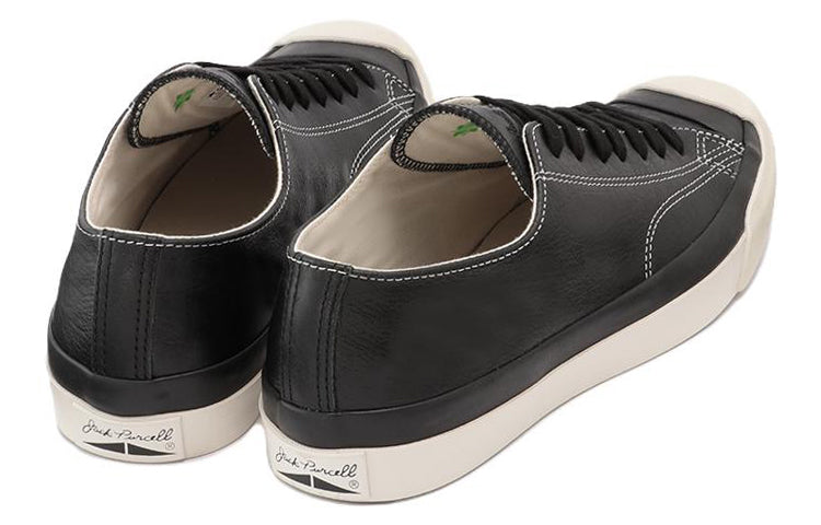 Converse Jack Purcell Wear-resistant Non-Slip Low Tops Casual Shoe Black Version 33300800