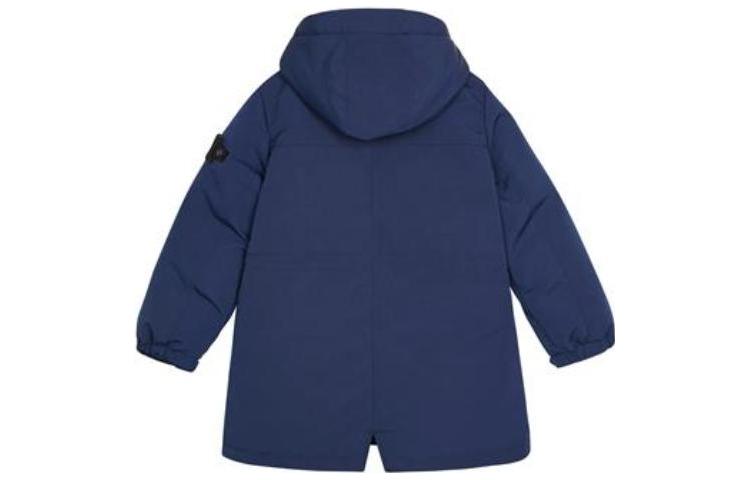 (GS) Skechers Logo Printed Long Down Jacket 'Multi-Color' L421G116