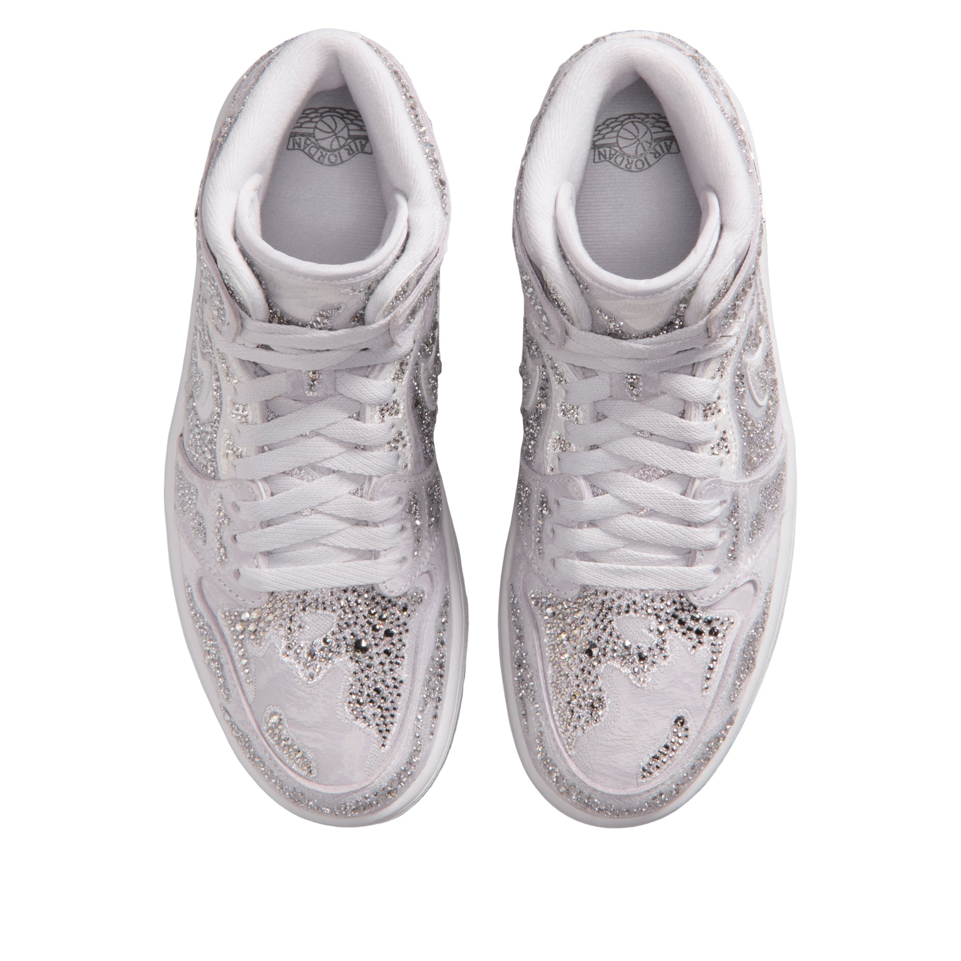 (WMNS) Air Jordan 1 Retro High OG x Swarovski 'Vast Grey' HF6248-002