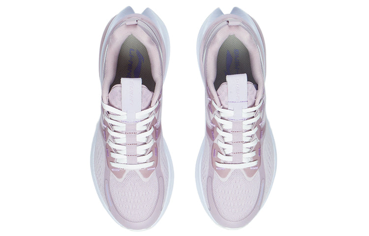 (WMNS) Li-Ning Retro Running Shoes 'Pink Purple White' ARHR062-5