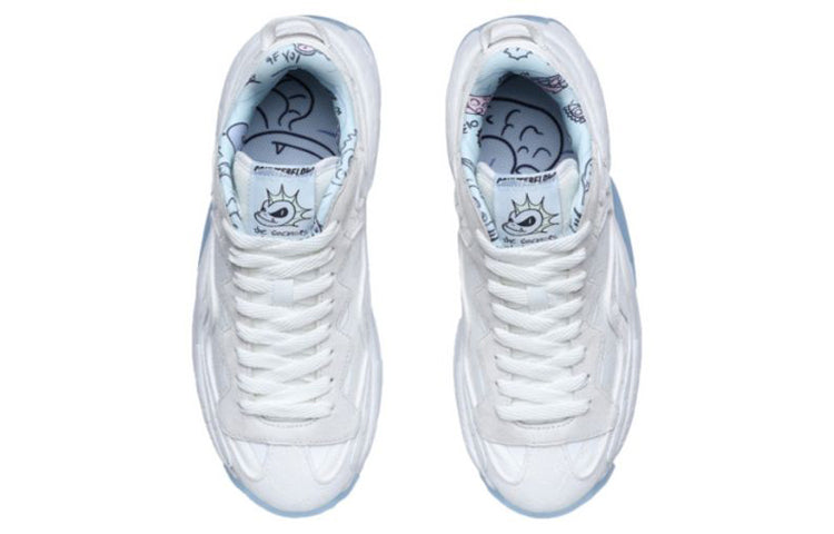 (WMNS) Li-Ning Countflow Scenery 'White Blue' AGLR064-4