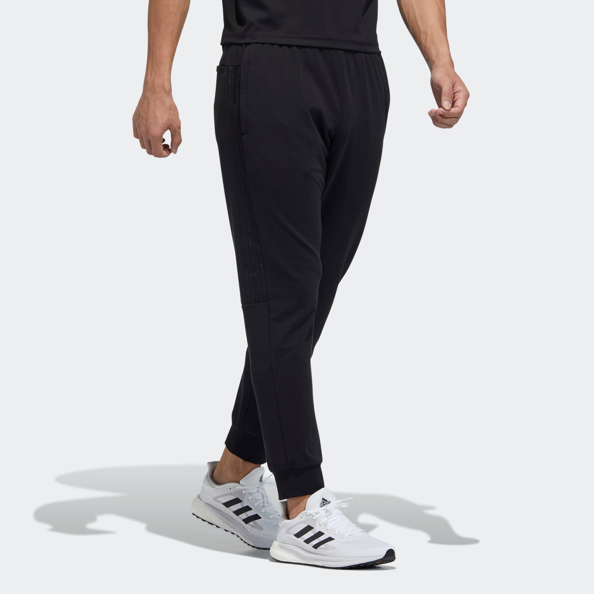 adidas Fi Pnt Ft Reg Running Knit Trousers Black GP0939