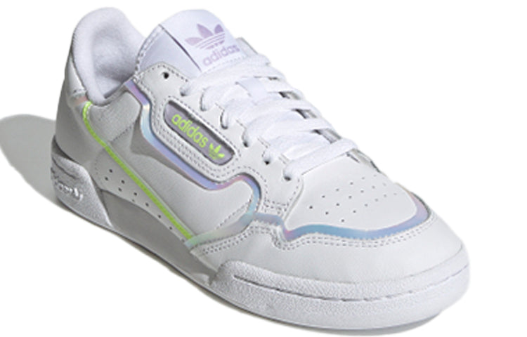 (WMNS) adidas Continental 80 'White Purple Yellow' FV9680