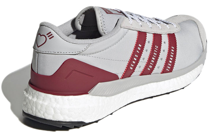 adidas Human Made x Country Free Hiker 'Grey Burgundy' S42974