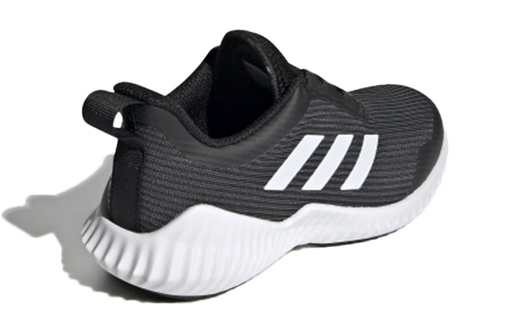 (GS) adidas Fortarun K 'Grey Black White' G27155