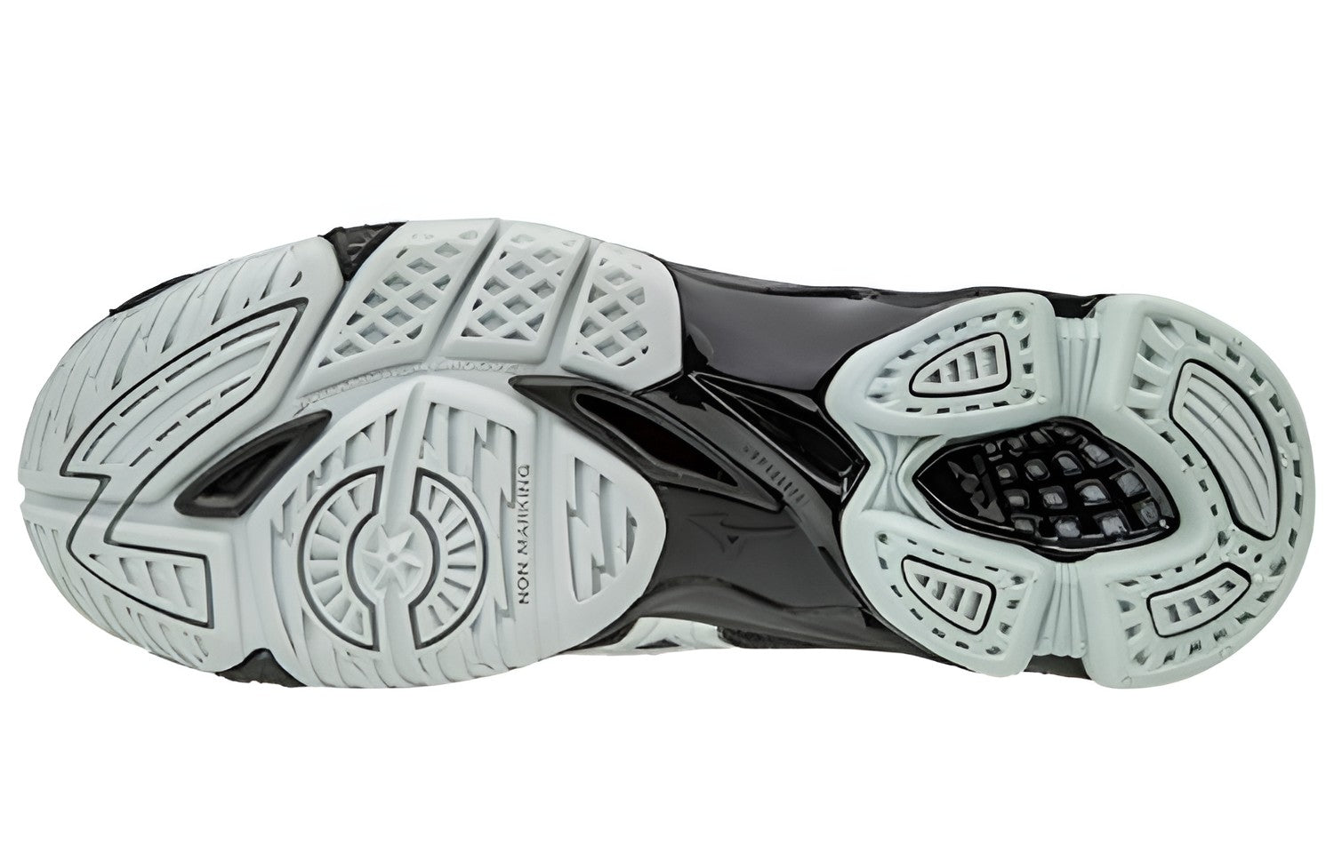 (WMNS) Mizuno Wave Bolt 7 'Black Silver' V1GC186003