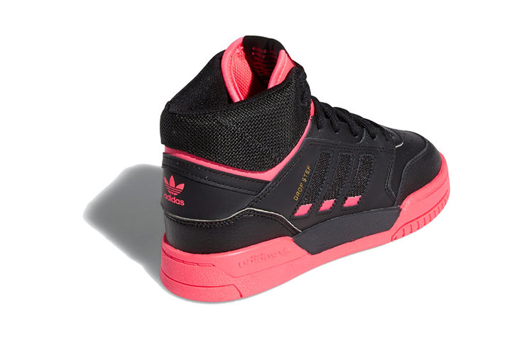 (GS) adidas originals Drop Step J 'Black Pink' FV4890