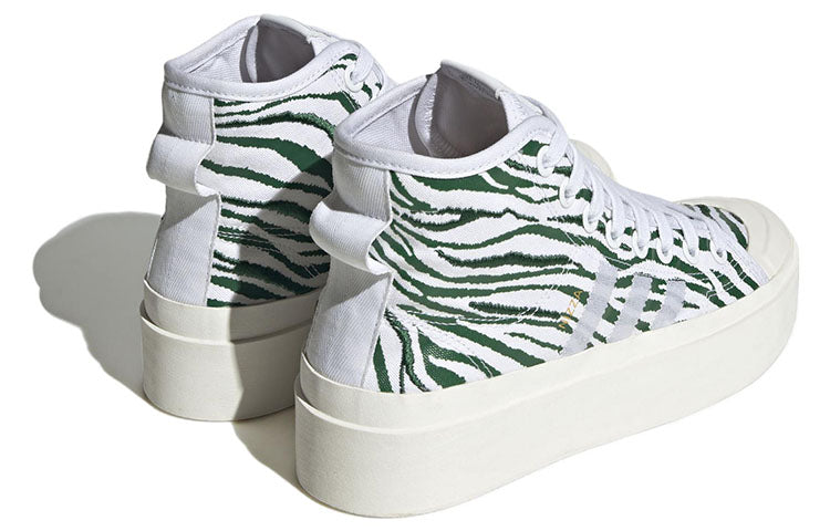 (WMNS) adidas Nizza Bongea Mid 'White Green' IG7372
