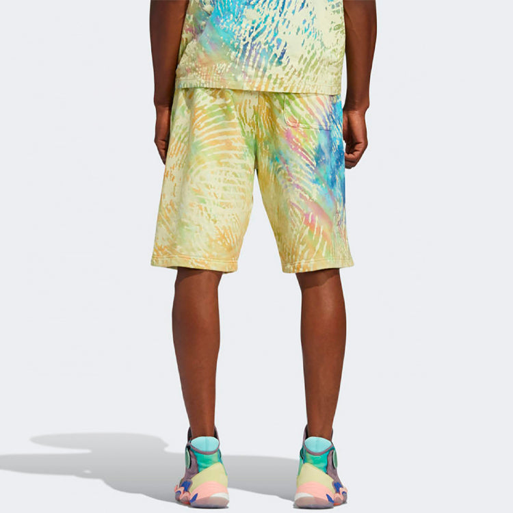 adidas originals Men's x PW March Madness Print Shorts Multi-color GD8721