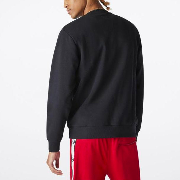 Converse Star Chevron EMB Crew Sweatshirt Asia Sizing 'Black' 10008816-A01