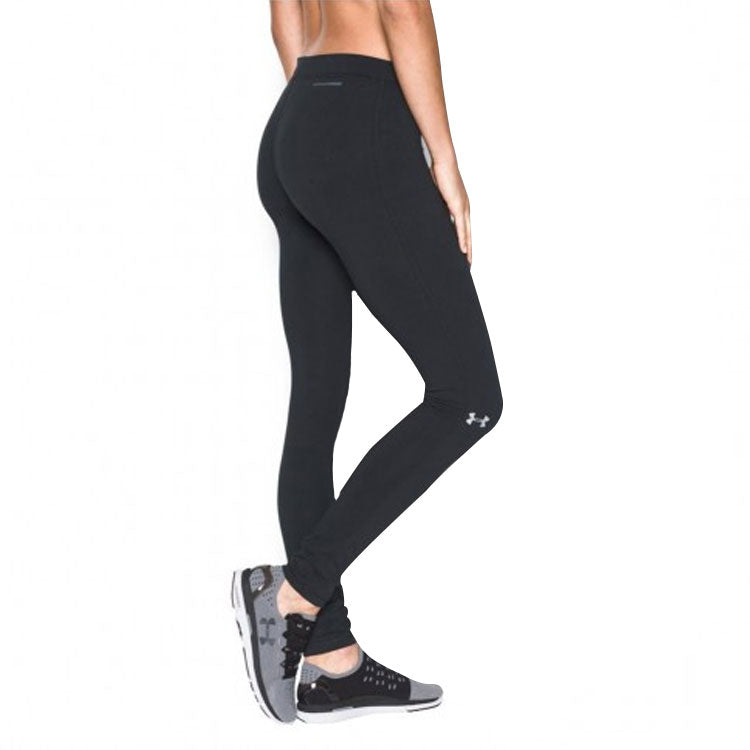 (WMNS) Under Armour Favorite Leggings 'Black Silver' 1287136-001