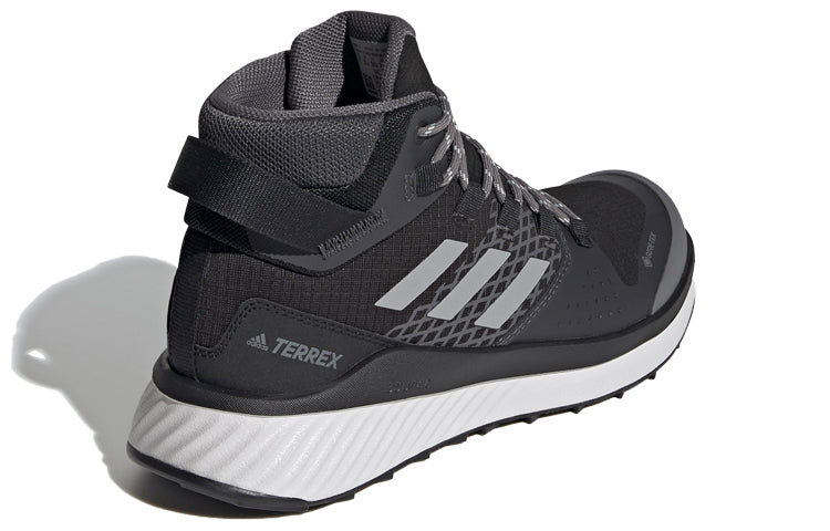 (WMNS) adidas Terrex Folgian Hiker Mid Gore-Tex 'Black Grey' EF2274