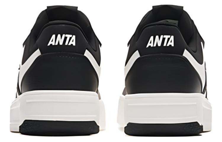 ANTA Skateboarding Series Sneakers 'Black White' 112418016-3