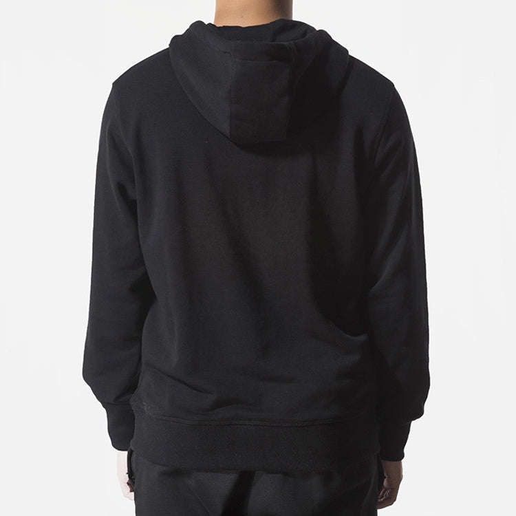 New Balance Printing Logo hooded Long Sleeves Black AMT91547