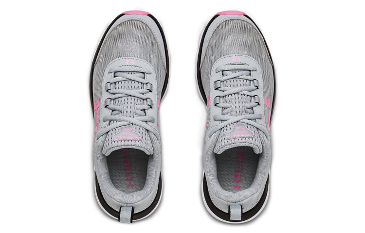 (WMNS) Under Armour Charged Assert 8 Gray/Pink 3021972-103