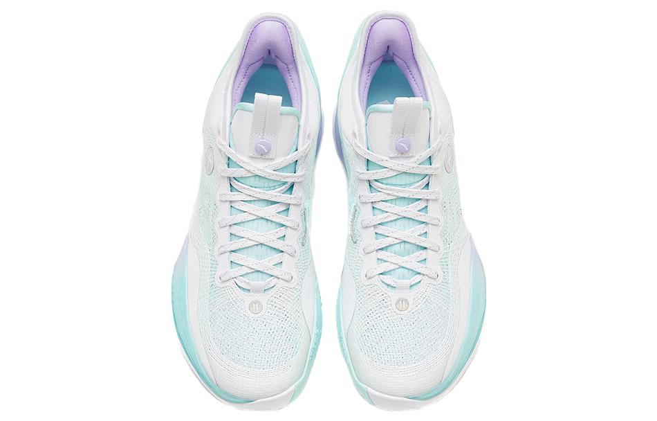 (WMNS) ANTA Three-Pointer Rain 1 'White Teal Green Purple' 922411102S-1