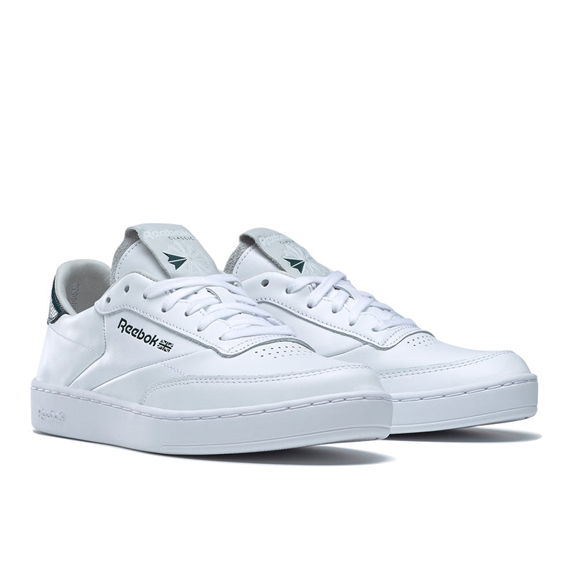 (WMNS) Reebok Club C Clean 'White Forest Green' GZ2236