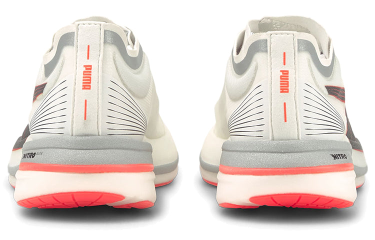 (WMNS) PUMA Deviate Nitro Elite 'White Lava Blast' 376444-01
