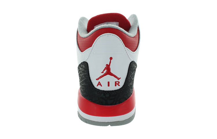 (GS) Air Jordan 3 Retro 'Fire Red' 2007 834014-161