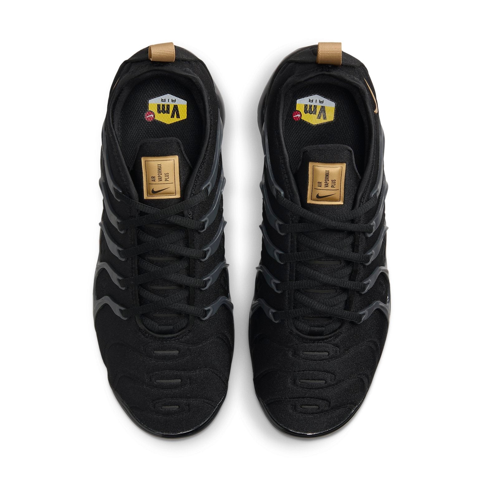 Nike Air VaporMax Plus 'Black Metallic Gold Anthracite' BQ5068-001