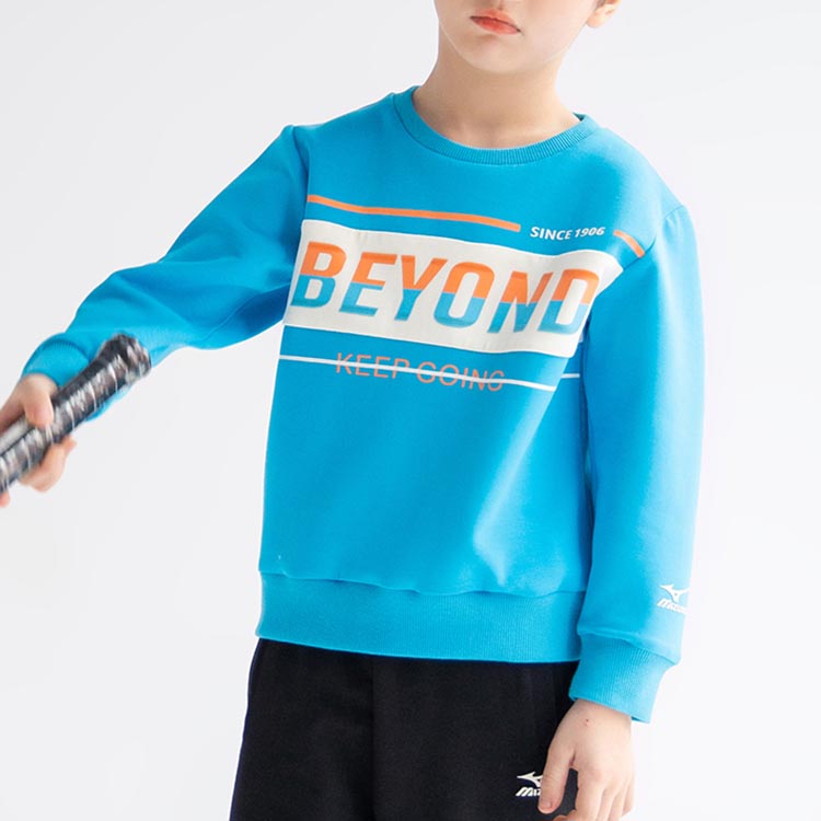 (GS) Mizuno Graphic Sweater 'Blue' 32CC2409
