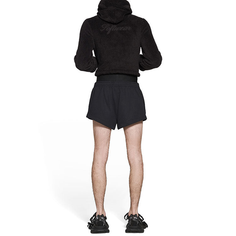 Balenciaga Running Shorts 'Black Faded' 744725TNVI61052