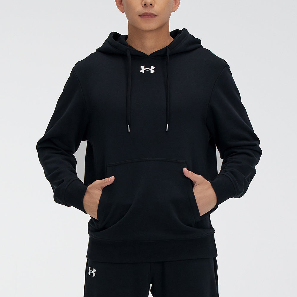 Under Armour Hustle Fleece Hoodie 'Black' 21600303-001