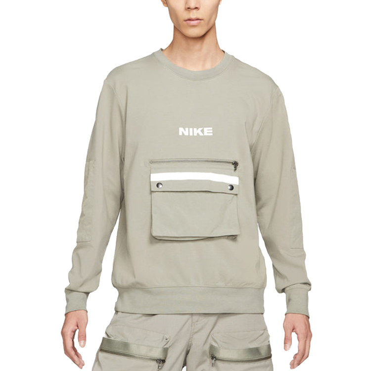 Nike Nsw City Made Athleisure Casual Sports Big Pocket Round Neck Pullover DA0070-320