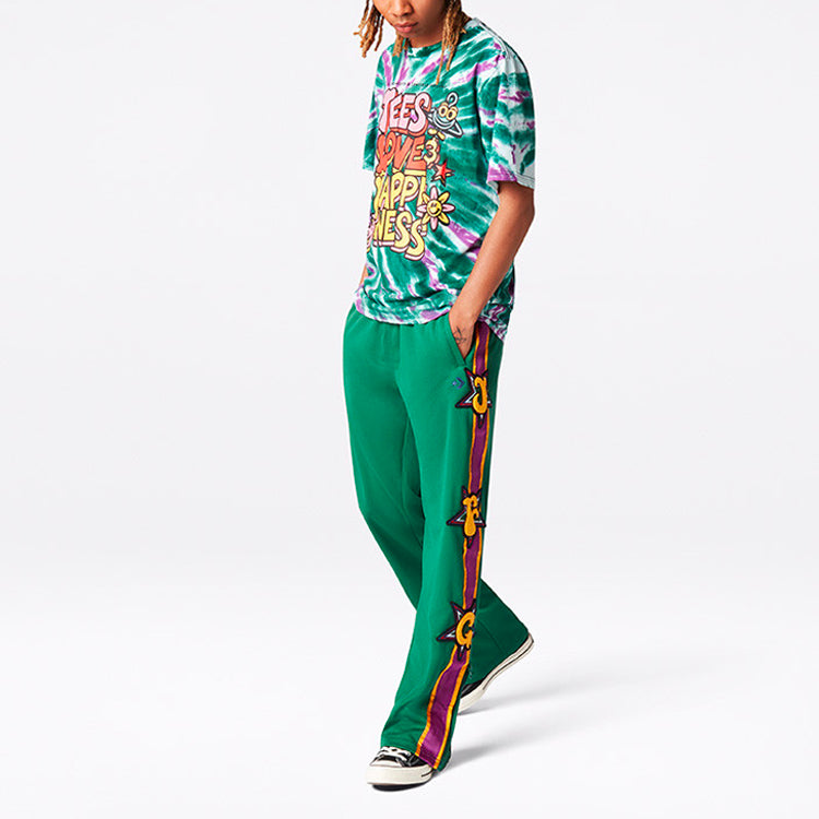 Converse x Joe Freshgoods Tie Dye T-Shirt Asia Sizing 'Evergreen' 10022145-A01