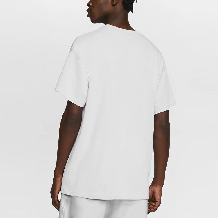 Nike Lab Solo Swoosh Basic Sports Short Sleeve White DA0321-100