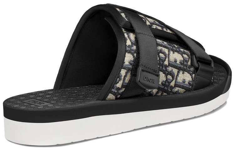 DIOR Alpha Oblique Slippers Black 3SA081YXV_H961