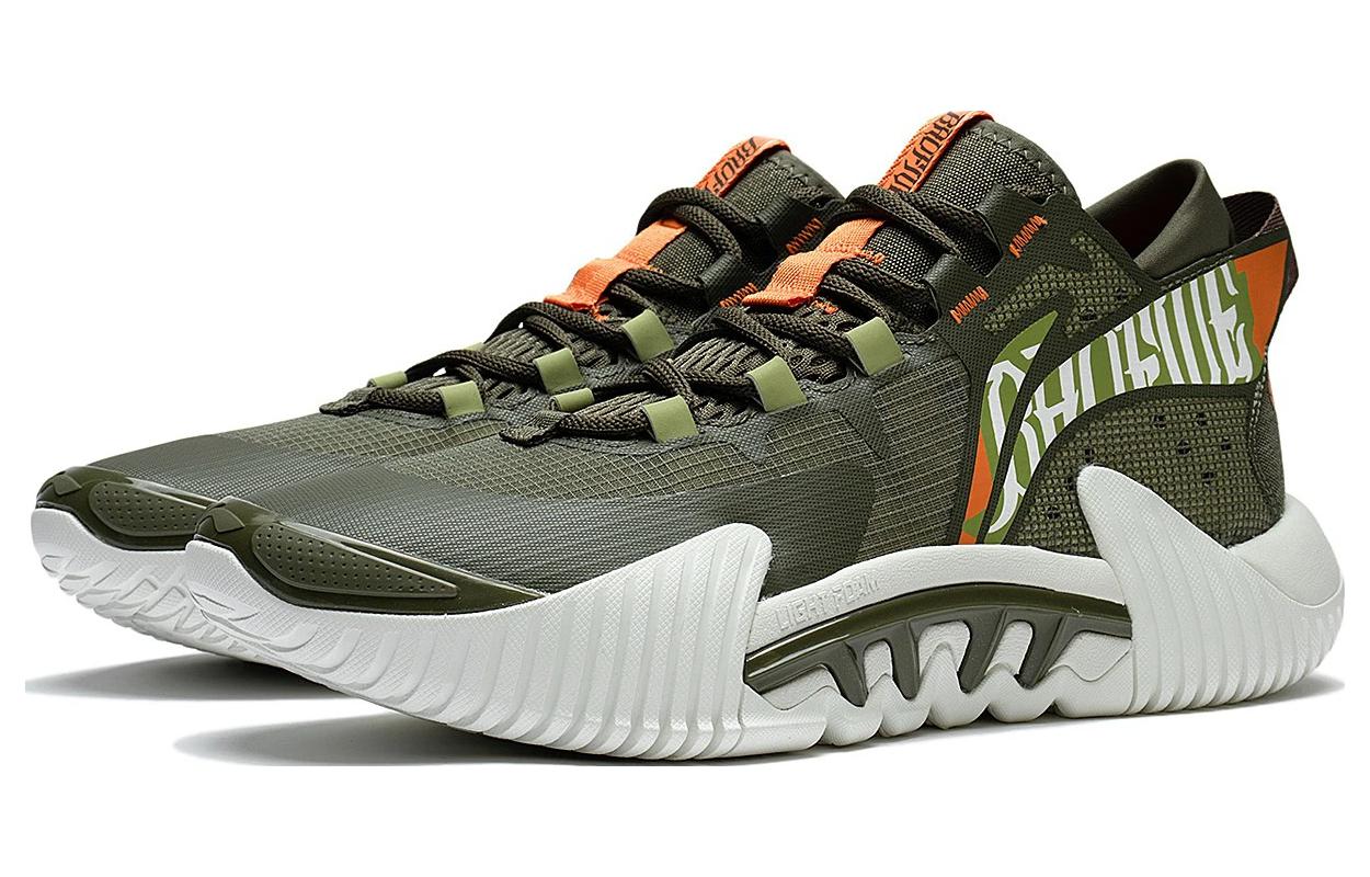 Li-Ning BadFive 2 Low 'Olive Green' ABFS003-12