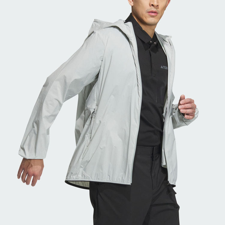 adidas Terrex Wind.Rdy Jacket 'Grey' IU2672