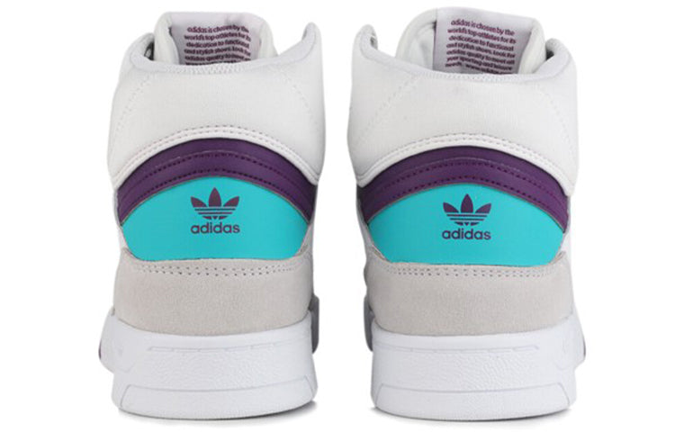 (WMNS) adidas originals Drop Step 'White Gray Purple' EF7149
